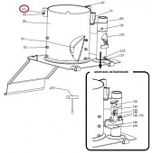Гайка, M6M M4 A2 70 Hallde 14004 в компании ШефСтор